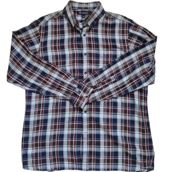 NWOT - Cremieux Soft Plaid Shirt - Picture 2 of 8